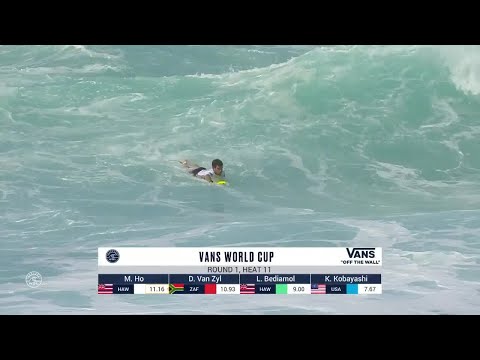 Vans World Cup, Men's Qualifying Series - Round 1 heat 11