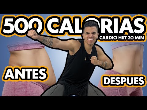 🔥 BURN A LOT OF CALORIES with this 20-MIN HIIT CARDIO - HOME exercises to LOSE WEIGHT