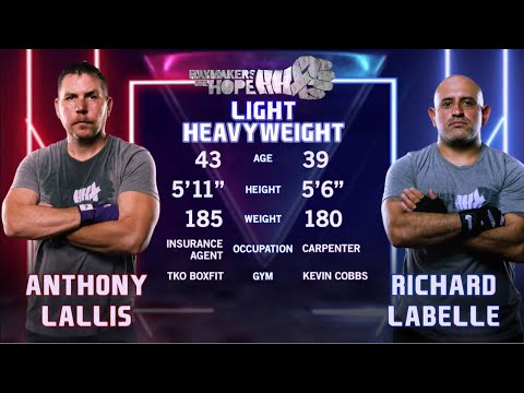 Anthony Lallis vs Richard Gus Labelle - Rock 'N Rumble X - Haymakers for Hope