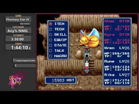 Questing for Glory 4: Phantasy Star IV Any% NMG by bichphuongballz
