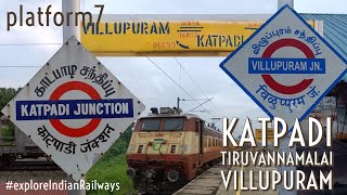 Train Journey | Katpadi Jn to Villupuram Jn by 06699 KPD VM Express Special