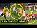 Man United fans PRAISE Jadon SANCHO after his CRAZY SKILLS & PERFORMANCE Help DORTMUND win VS Bayern