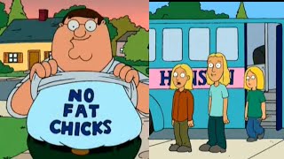 Family Guy Cutaways 1x03 - Hanson Children Of The Corn Bus / No Fat Chicks