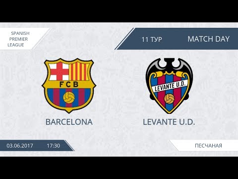 AFL17.Spanish. Premier League. Day 11. Barcelona - Levante U.D.