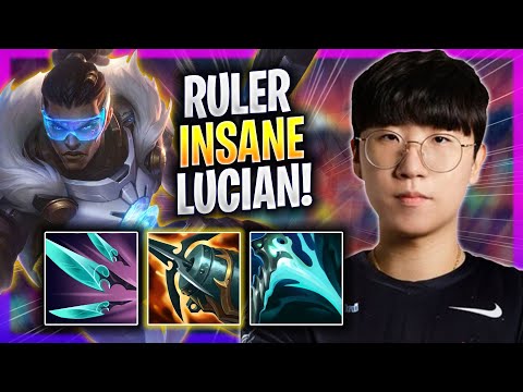 RULER IS INSANE WITH LUCIAN! - JDG Ruler Plays Lucian ADC vs Samira! | Season 2023