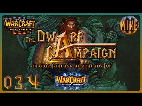 Warcraft 3 Reforged | Dwarf Campaign [Very Hard] - 03 - Temple Of The Old Gods (Part 4/4)