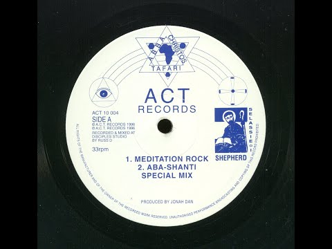 Jonah Dan - Meditation Rock & Versions - Abba Christos Tafari Records - 1996