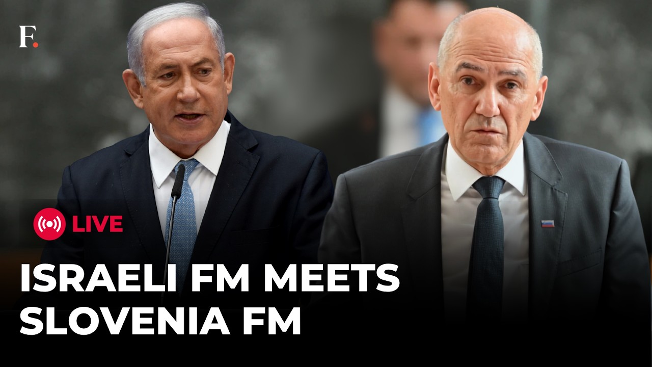 LIVE: Israeli Foreign Minister Gideon Saar Meets Slovenia FM Tone Kajzer For Bilateral Talks
