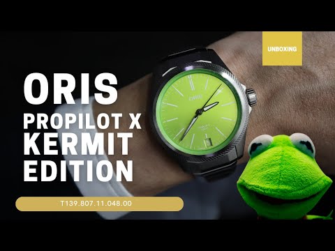 ORIS PROPILOT X KERMIT EDITION