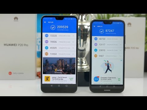 Huawei P20 Pro versus Huawei P20 lite