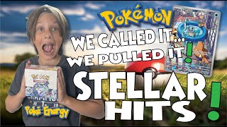 We WANTED the Squirtle. We GOT the Squirtle! So many GREAT PULLS in  this Stellar Crown Booster Box