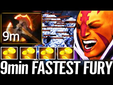 🔥 9min Fury WTF Fastest Farm — 100% NEW Record Anti Mage by Sammyboy Dota 2 Pro Carry Guide