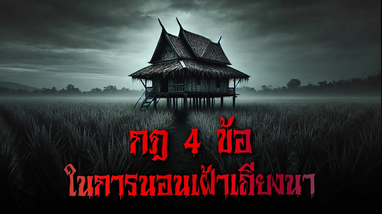 กฎ 4 ข้อในการนอนเฝ้าเถียงนา