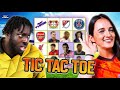 We Played FOOTBALL TIC  TAC TOE against a Manchester City eSports STAR @CHIKacee 🔥
