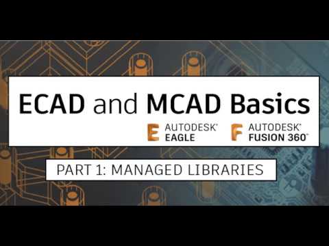 ECAD and MCAD design basics:  (Part 1)  Managed Libraries