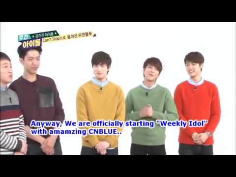 [ENG SUB] 140319 CNBLUE @ Weekly Idol  [1-2]