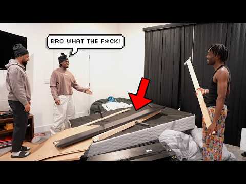 I Destroyed His Room!