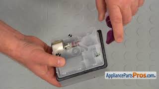 How To: Bosch/Thermador/Gaggenau Detergent & Rinse Aid Dispenser 00645208
