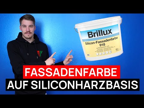 Die BESTE FASSADENFARBE auf SILICONHARZBASIS -  Silicon Fassadenfarbe 918 + Protect