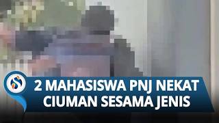 Viral Pasangan LGBT Mesra Nekat Ciuman di Perpustakaan PNJ, Diamankan & Ayah Pelaku Sujud Minta Maaf