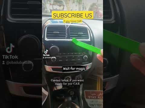 Mitsubishi ASX | android System | Magic Touch #cars #uae #viral #dubai #reels #capcut