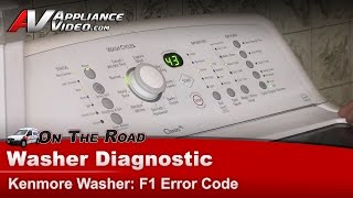 Kenmore Washer Repair: F1 Error Code - Electronic Control