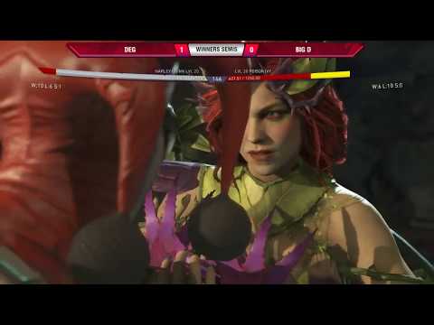 Injustice 2 - VSGC-  Big D (Poyson, Scare Crow) Vs Deg (Harley) Epic