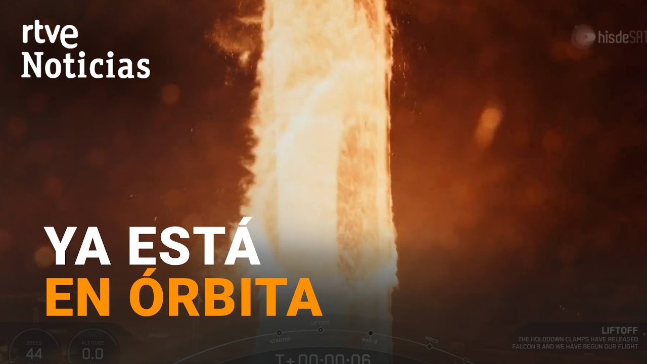 CABO CAÑAVERAL: LANZADO con ÉXITO el MAYOR SATÉLITE ESPAÑOL de COMUNICACIONES MILITARES | RTVE