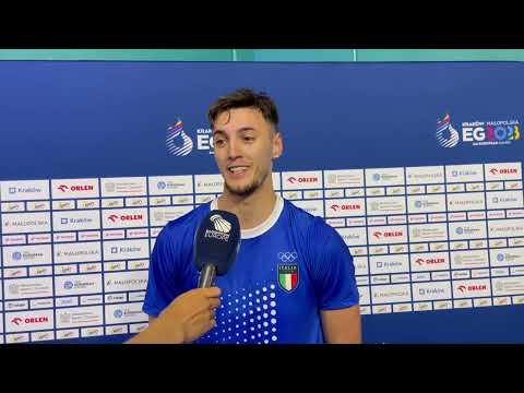 Giovanni Toti at the European Games 2023