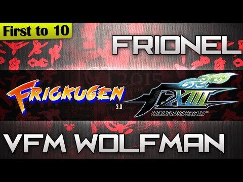 [FT10] VFM Wolfman vs frionel - KOFXIII @Friokugen Dojo 3.0 (720p/60fps)