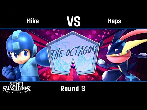 Mika (Mega Man) vs Kaps (Greninja) - Ultimate Round 3 - The Octagon #62