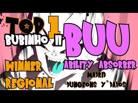 1ST PLACE STORE PRELIMINARY   MAJIN BUU, ABILITY ABSORBER ESPAÑOL   DRAGON BALL SUPER CARD GAME