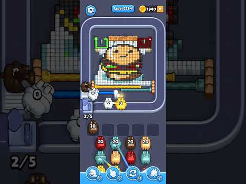 Pixel Flow Level 2784 Walkthrough