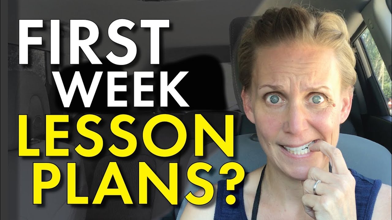 First Week Lesson Plans – Five Days of High School English, Teacher Vlog