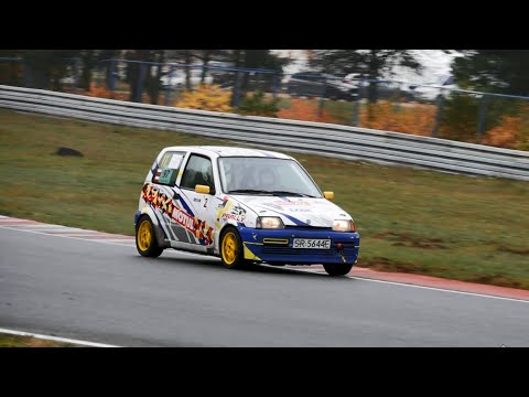 Bartosz Kalkstein/Tomasz Kroczak, Fiat Cinquecento - V SuperOES Tor Poznań - 07.11.2020