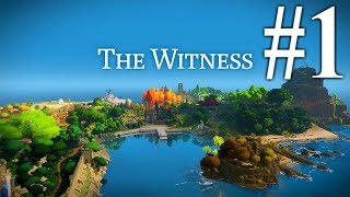 THE WITNESS Gameplay Walkthrough Part #1 - With SPEEDY SISTER!