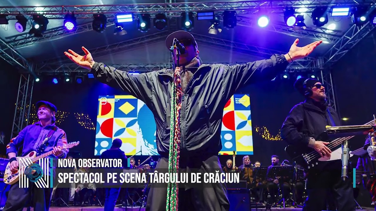 SPECTACOL PE SCENA TÂRGULUI DE CRĂCIUN