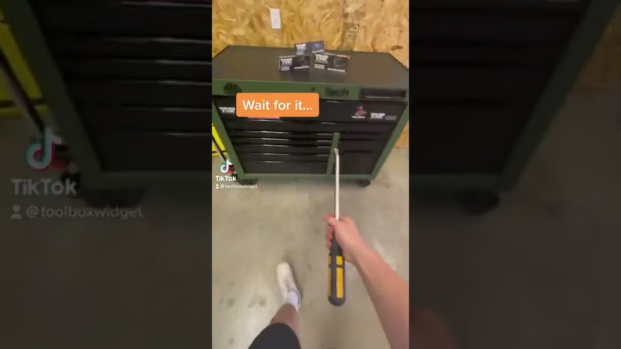 Look at how Organized the Toolbox is 👀