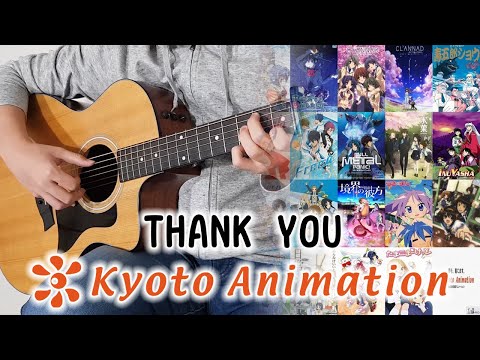 Kyoto Animation Tribute - Fingerstyle Guitar Medley | Thank You KyoAni