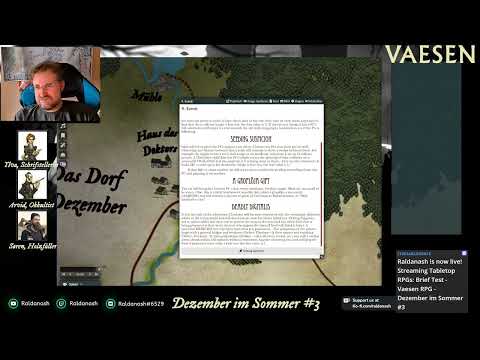 Wir spielen Vaesen RPG: Dezember im Sommer #3