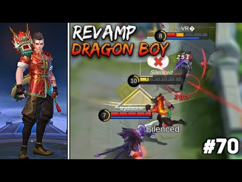 REVAMPED DRAGON BOY MONTAGE - Chou Montage #70 | Reborn | Mobile Legends