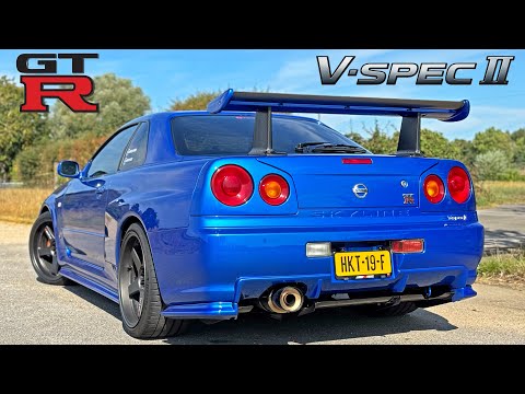 NISSAN GTR R34 V SPEC II // REVIEW on AUTOBAHN
