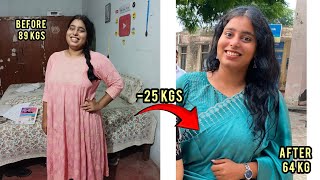 My 25kg weightloss Home workout l ❌ equipments ❌gym l #weightloss #workout 