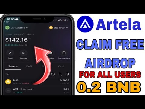 Claim Free Artela ART Airdrop ~ 0.2 BNB on Wallet