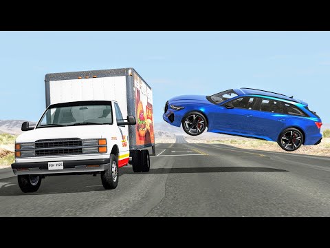 Realistic High Speed Car Crashes #62 - BeamNG Drive | CrashBoomPunk