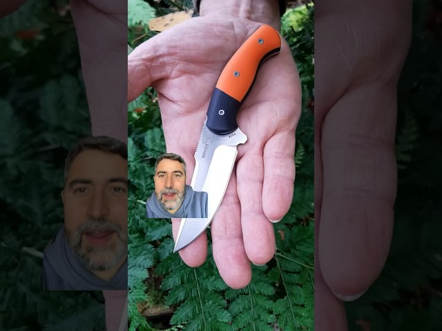Vídeo relacionado con Omesio Cuchillo, Cuchillo De Cuello Para Exteriores Con Hoja De 6 cm EDC, Mango De Acero 5Cr14Mov PP, Con Funda ABS, Cadena De Bolas, Encendedor, Unisex, Adecuado Para Senderismo y Acampada.