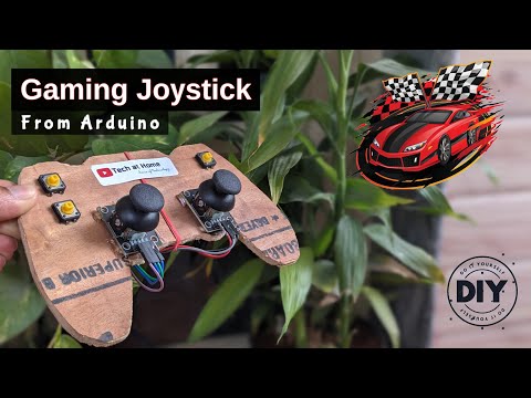 Arduino JOYSTICK for PC games | Homemade Arduino Game Controller[with CODE] |  UnoJoy joystick