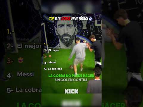 TOP 5 LA COBRA EN EL FÚTBOL 😂⚽