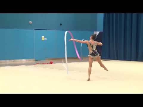 Alice Leaper - Ribbon - Rhythmic 3-Way International Competition May 2021