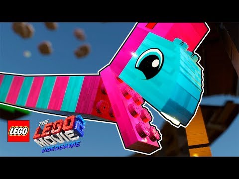 The LEGO Movie 2 Boss Battle – Invader Giraffe – Giant Alien Invader. Lego Movie 2 Boss Fight